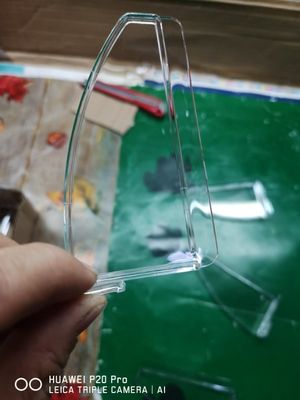 Custom Cosmetic Use Plastic Injection Parts Clear Transparent CC Dividers